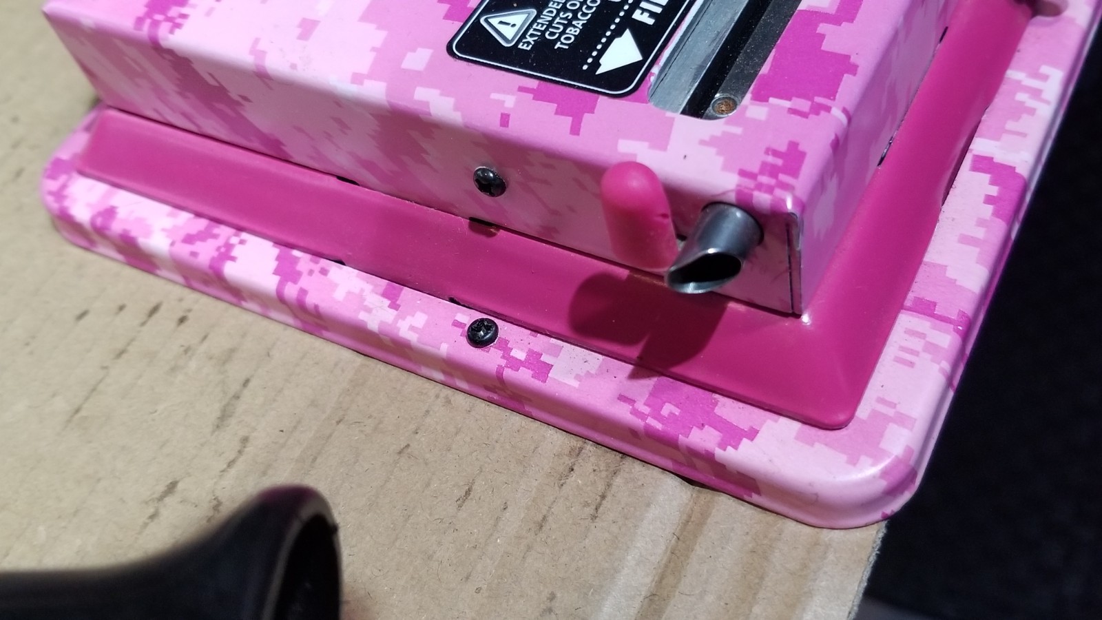 Top-O-Matic Cigarette Machine Roll Your Own - Pink