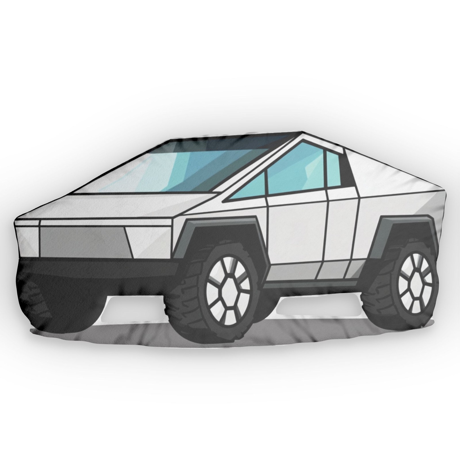 Cybertruck Pillow, Tesla Plush, Cybertruck toy, Cybertruck Christmas Gift