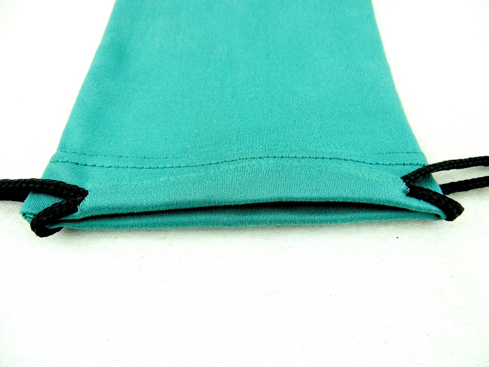 Microfiber Drawstring Accessory Pouch 4" x 7", GREEN ~ Eyeglasses, Makeup, Phone