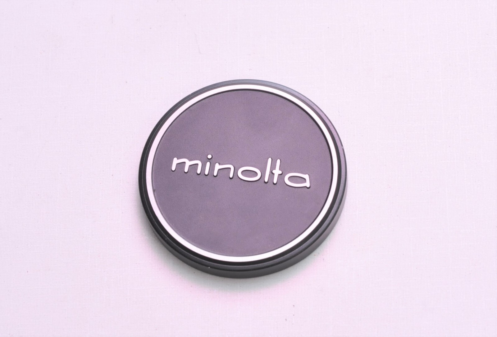 Classic Minolta 54mm Metal Slip-on Lens Cap for 52mm Filter Thread Lenses