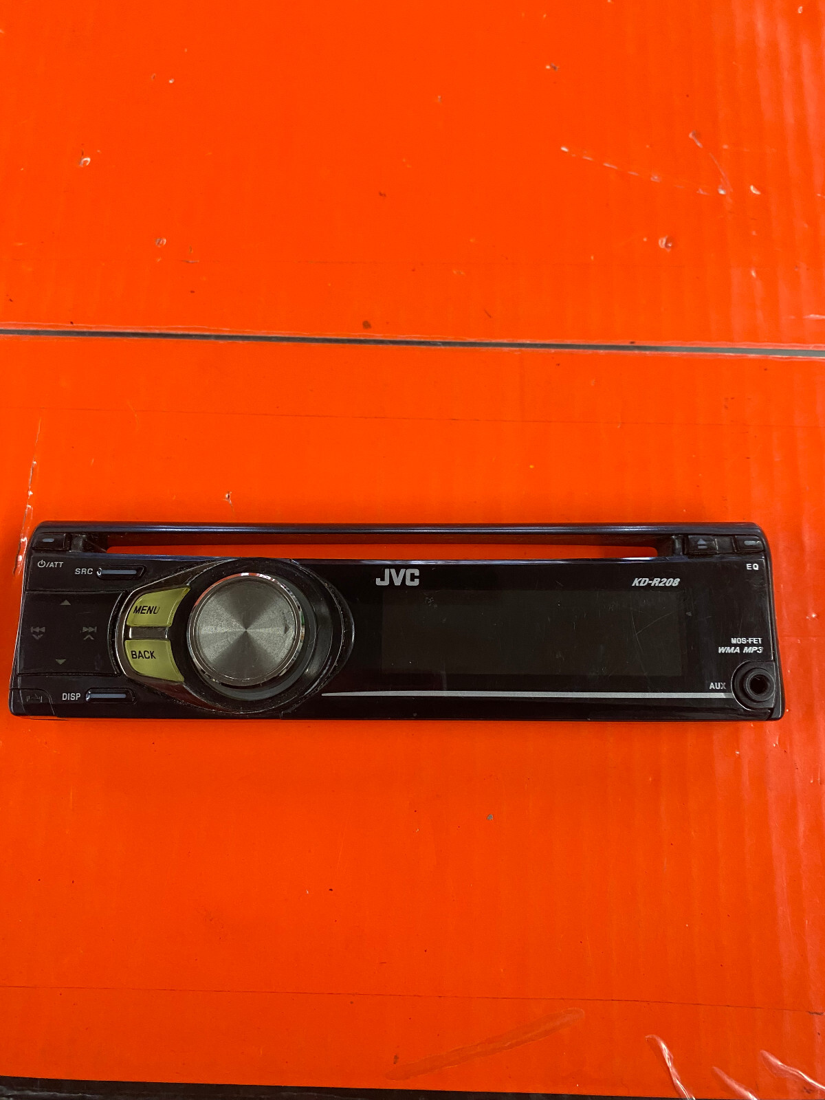 JVC KD-R208 Faceplate Only