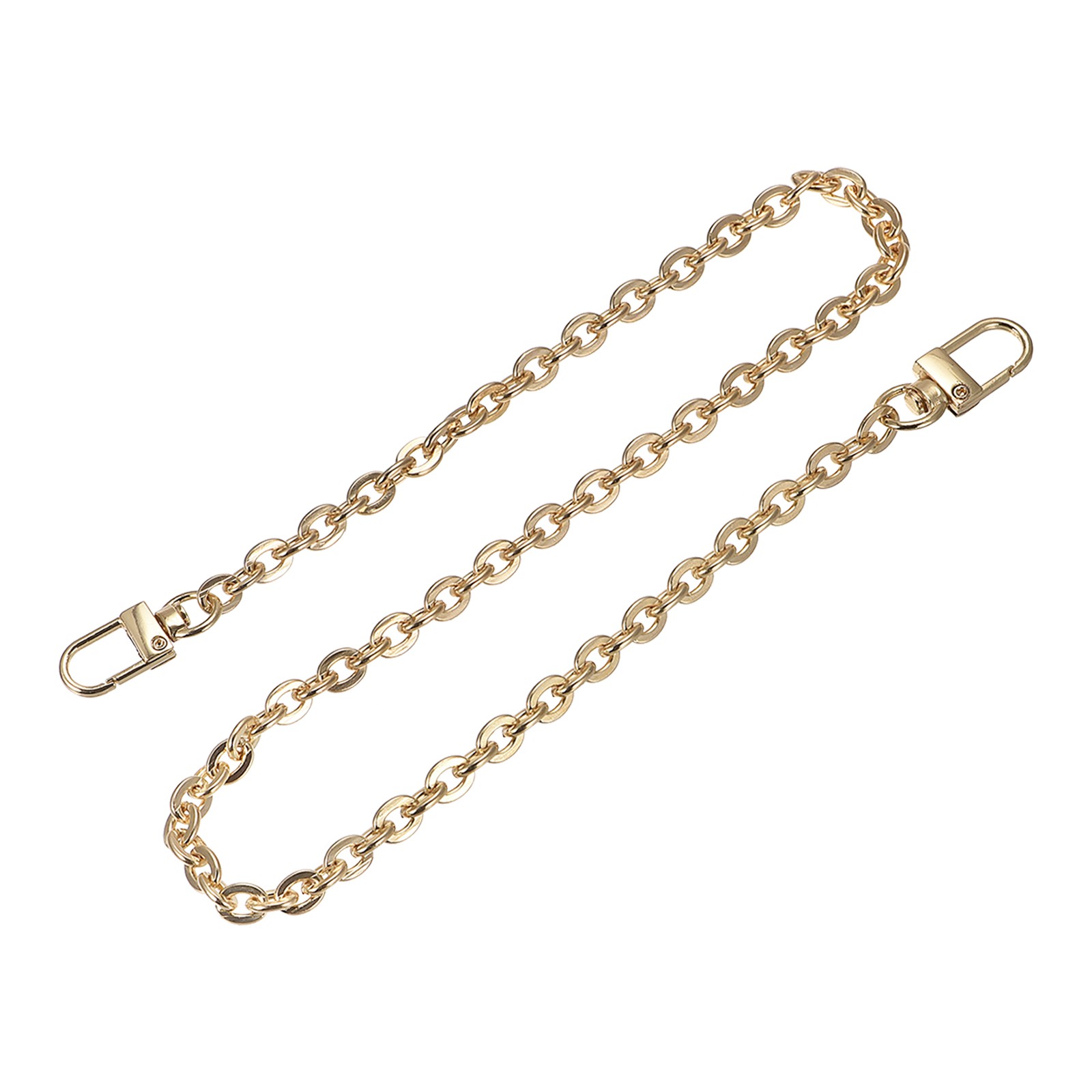 24"x0.28" Purse Chain Strap, Purse Handle Shoulder Replacement Straps, Gold