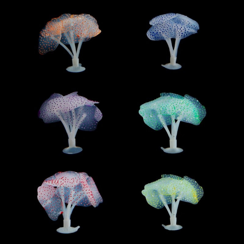 Colorful FishTank Sea Creature Coral Shape Ornament for Aquarium Terrarium