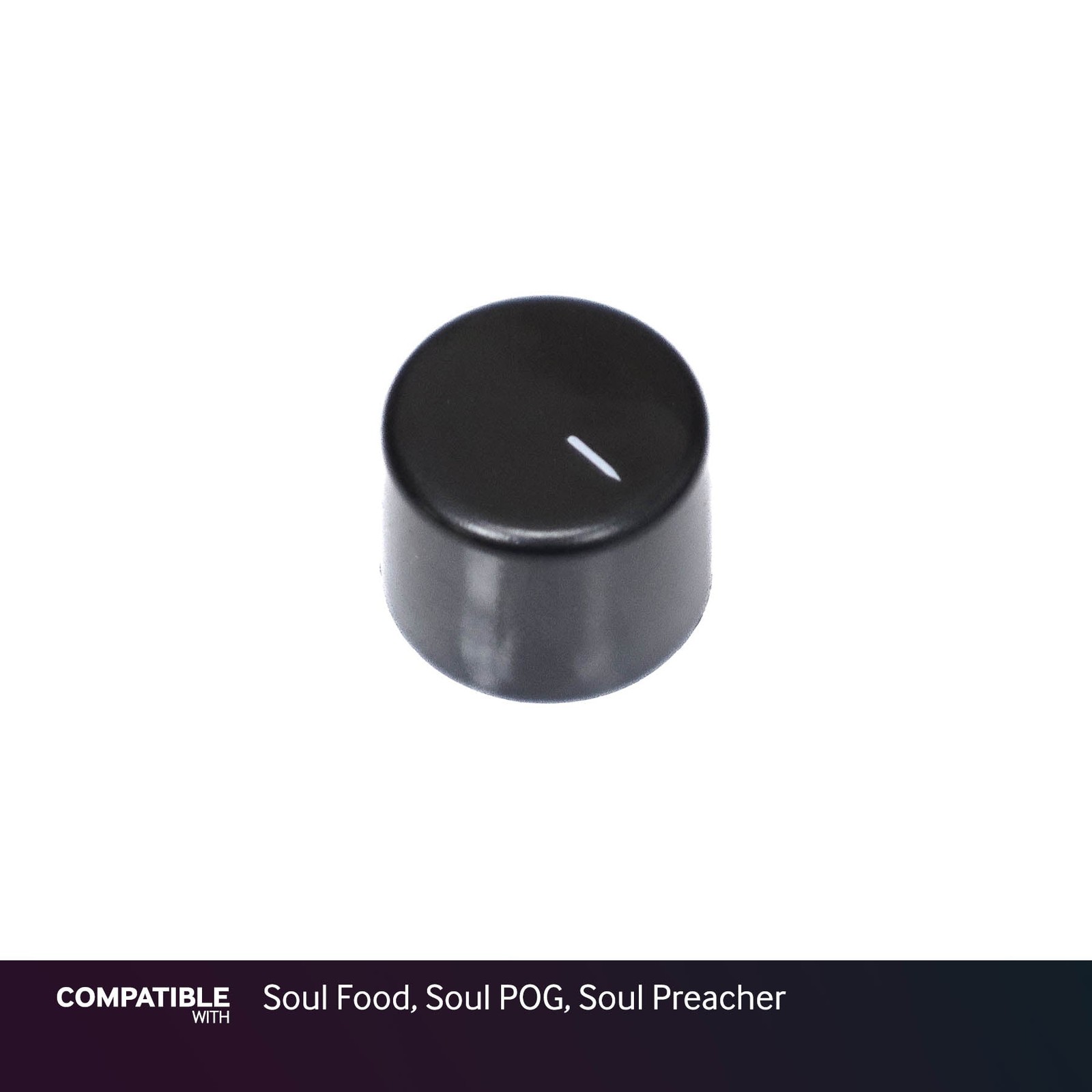 Electro-Harmonix Black Knob for Soul Food, Soul POG, Soul Preacher
