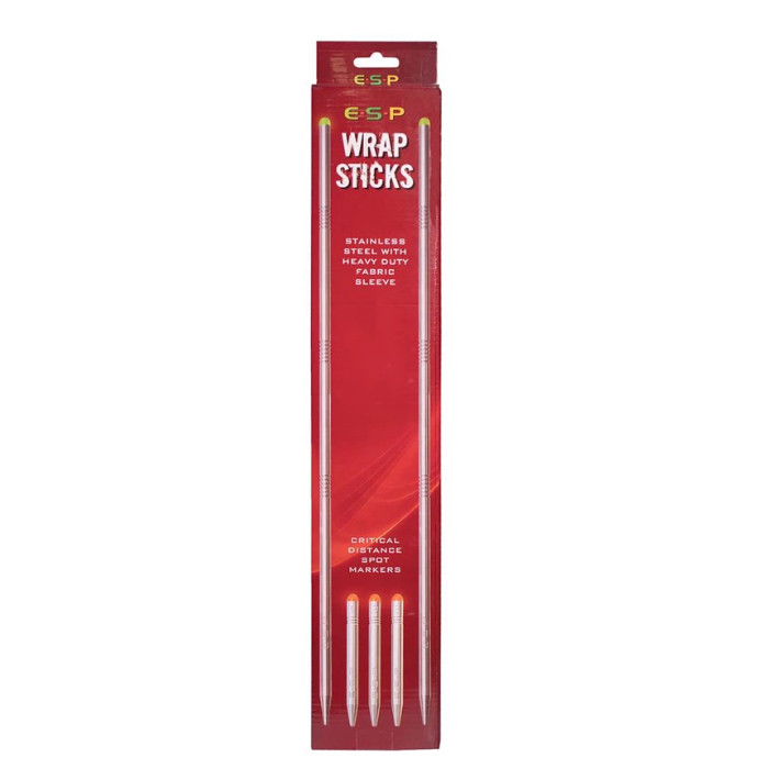 ESP Wrap Sticks – Stainless Steel, UK Made, Carp Fishing Distance Measuring S...