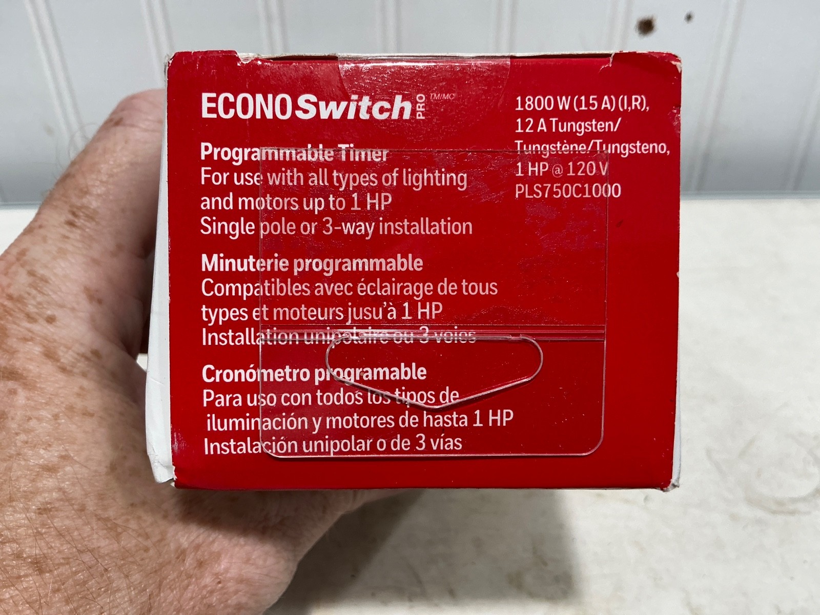 Honeywell PLS750C1000 Econo Switch Programmable Timer