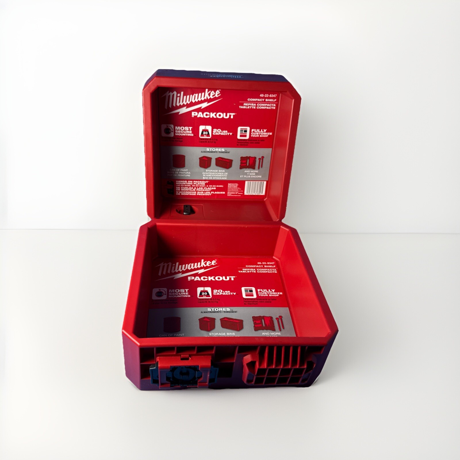 Milwaukee 48-22-8347 PACKOUT Reinforced Compact Shelf- QTY 2