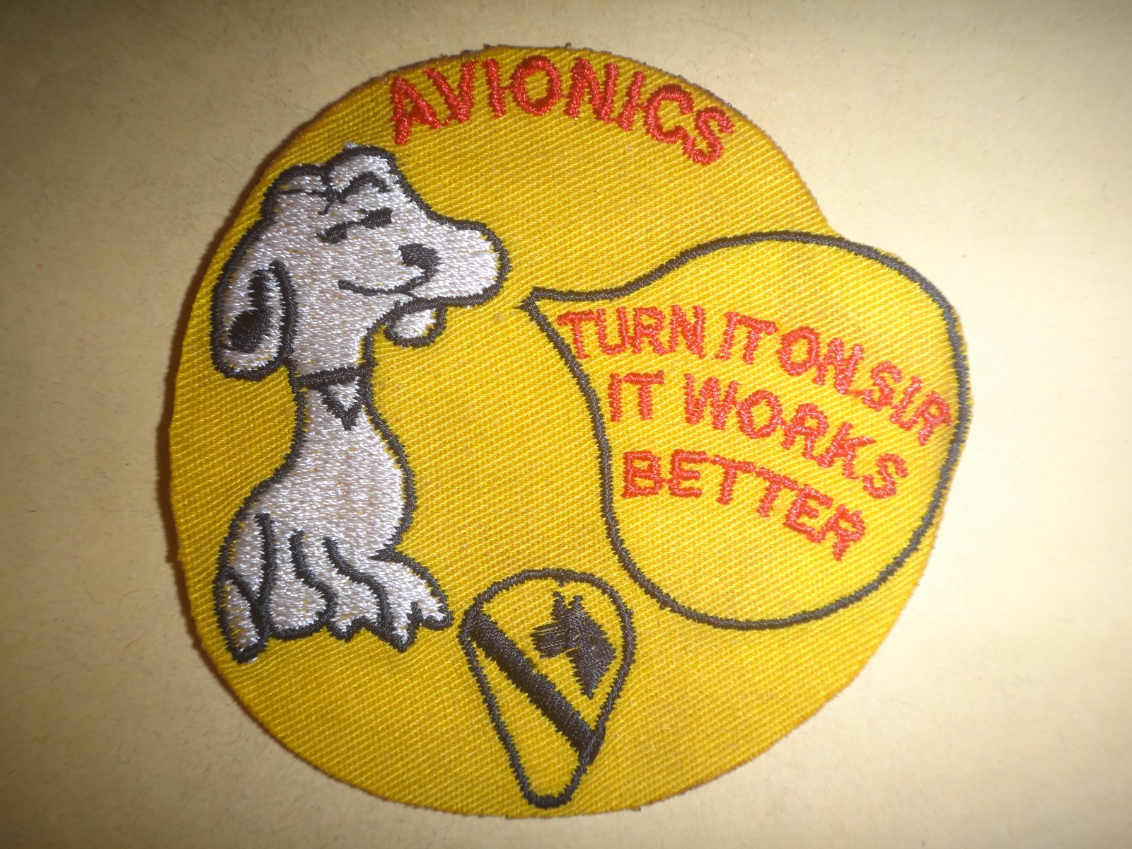 Vietnam War US Army AVIONICS Team 1st Cavalry Division Patch