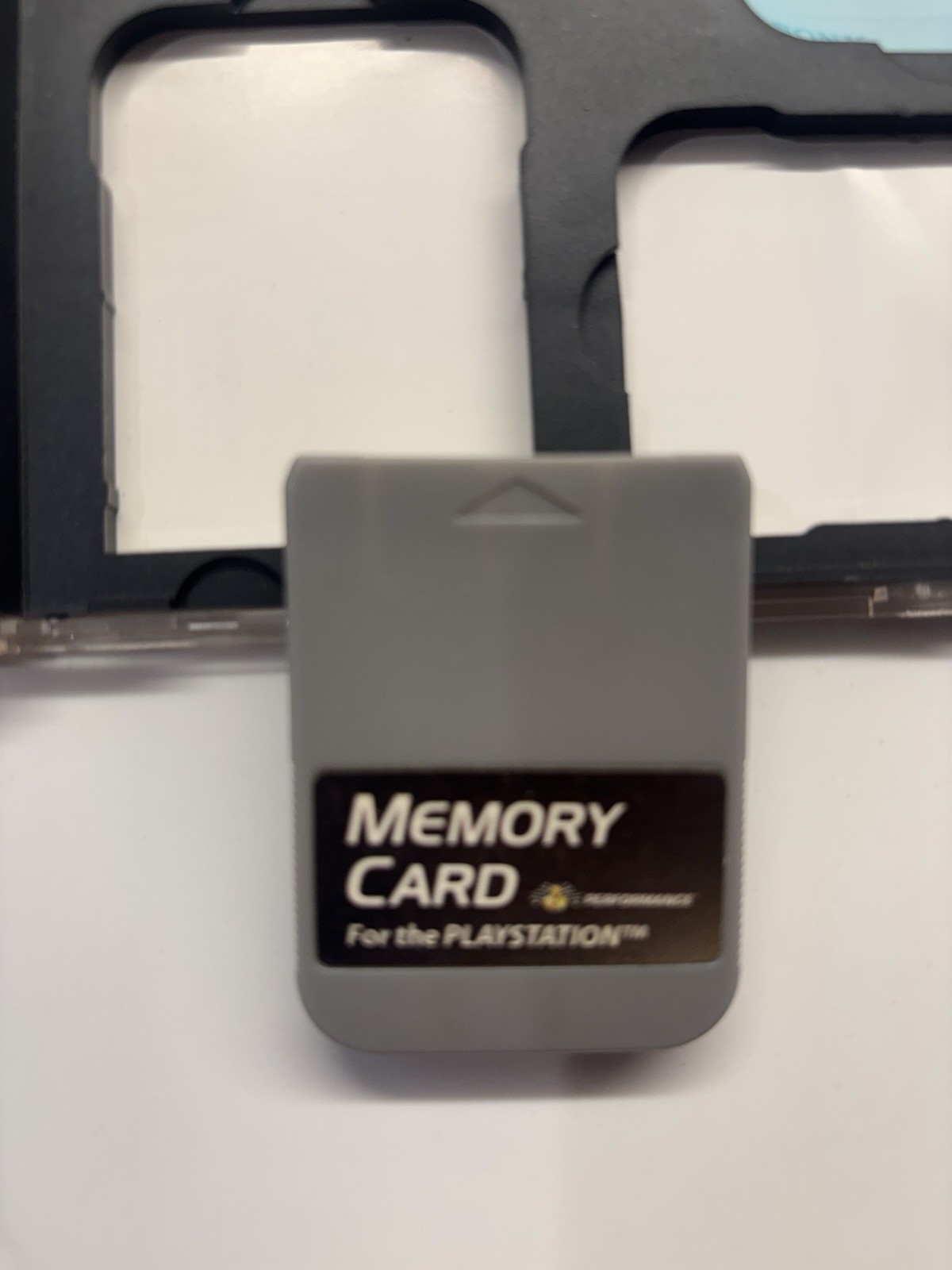 Playstation 1 (PS1) Performance Memory Card Case With Card