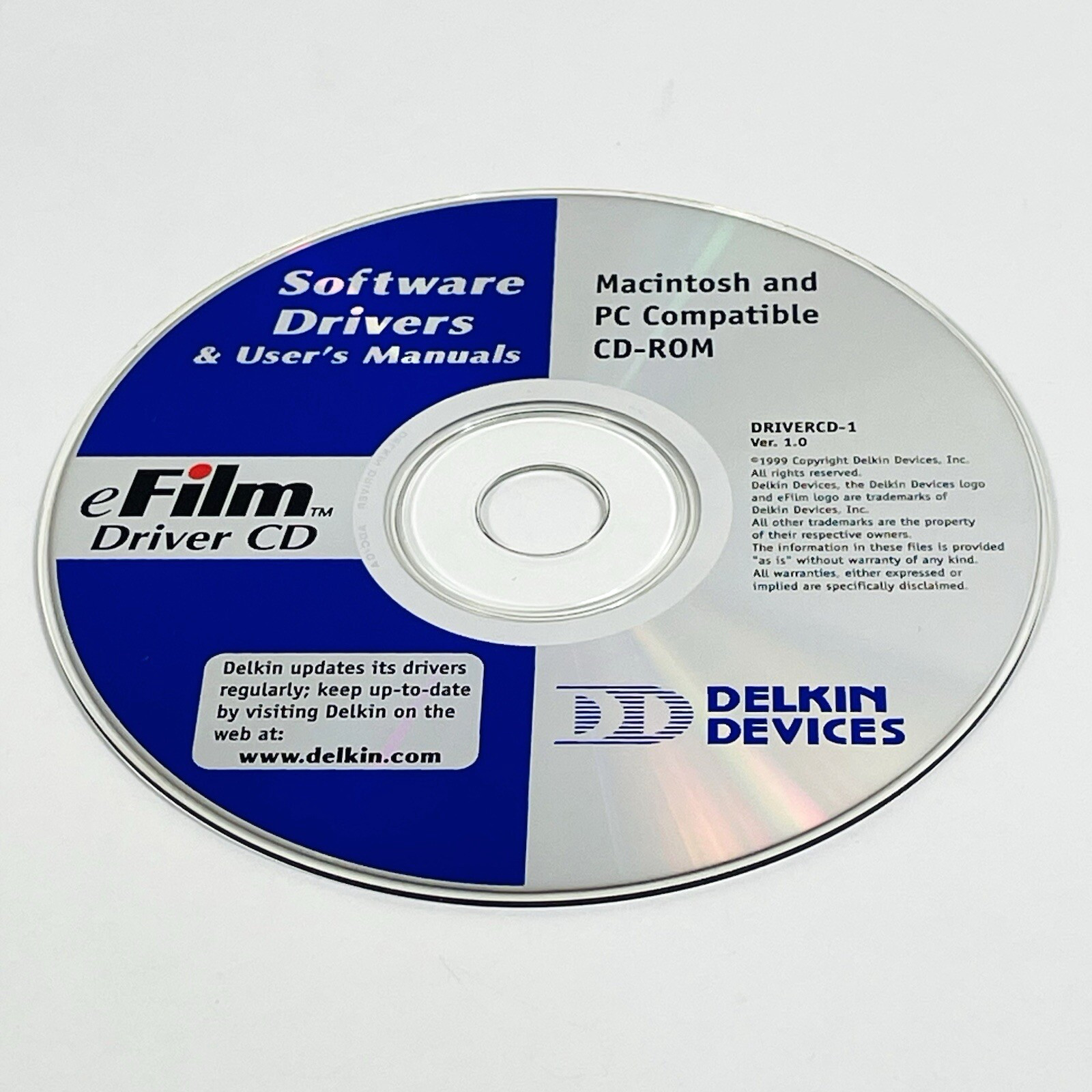 eFilm Reader 4 Driver CD and installation manual for Macintosh and PC