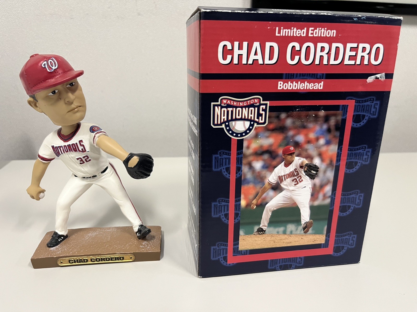 Chad Cordero Bobblehead Limited Edition - 2006 Washington Nationals - New In Box