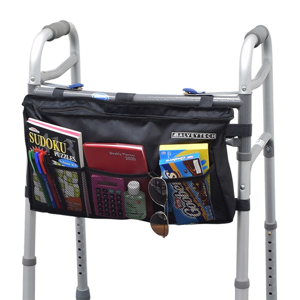 Deluxe Universal Walker/Rollator Bag - Berry