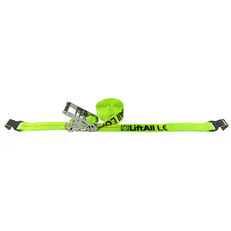 Lift-All Te60501 Tiedown, Rtchtstrapasmbly, 1600 Lb, Flat Hk
