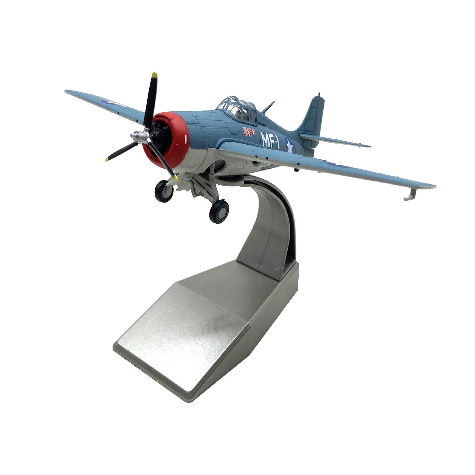 1* 1/72 4.9in WWII For Grumman F4F Wildcat Fighter Model Alloy Model