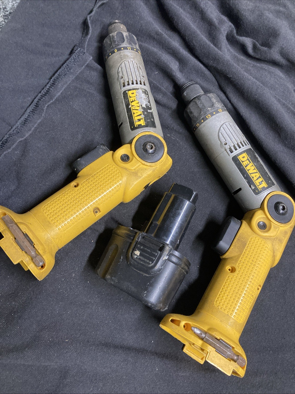 Two DeWalt Drills