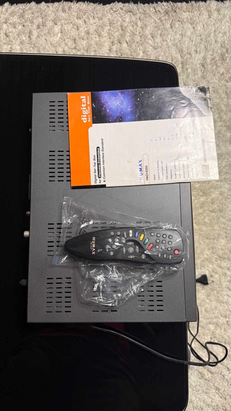 Humax VACI-5350 DVB ​MPEG2 Digital ​Receiver