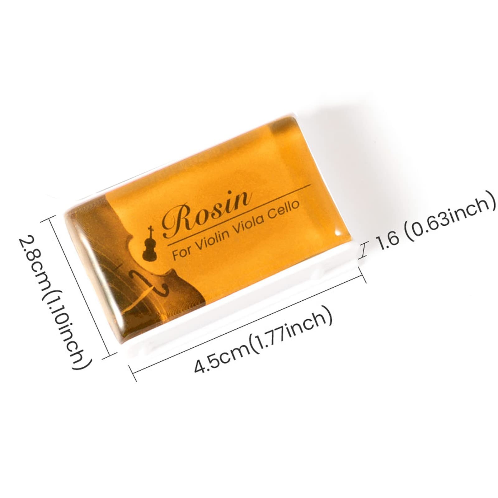 Rosin, Violin Rosin [6 Pack] Cello Viola for Bow, 6Pack Light