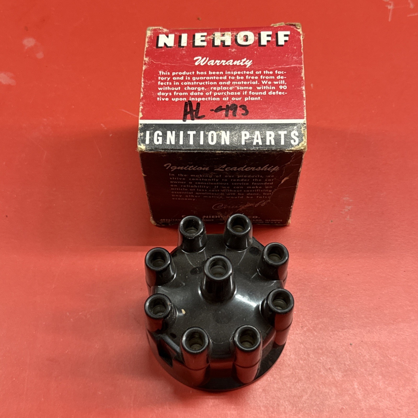 Niehoff Ignition Distributor Cap Al-493