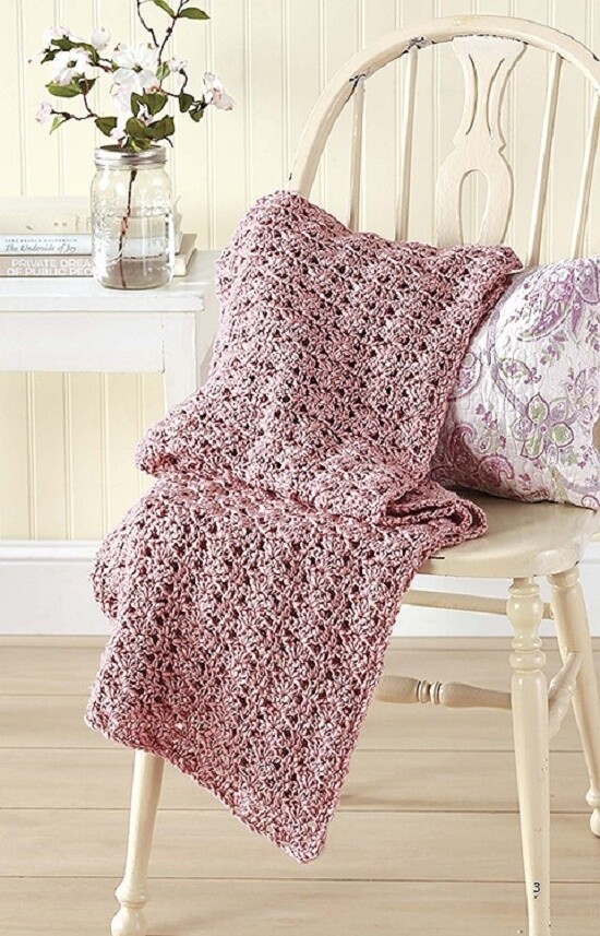 Crochet Pattern Book MAKE In A WEEKEND AFGHANS ~ 10 Designs