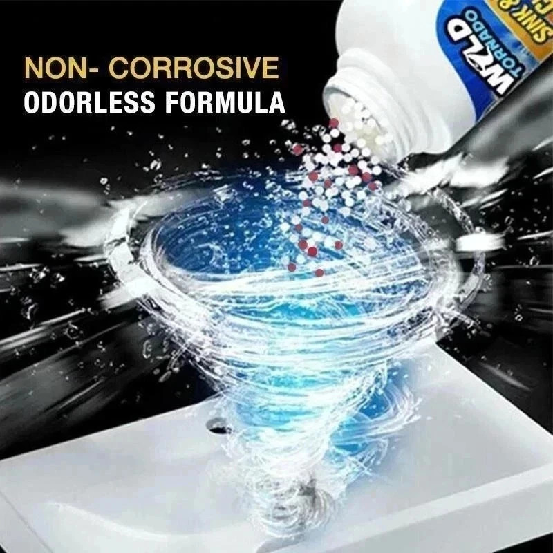 Wild Tornado Powerful Sink Drain Cleaner High Efficiency Clogging Cleaner