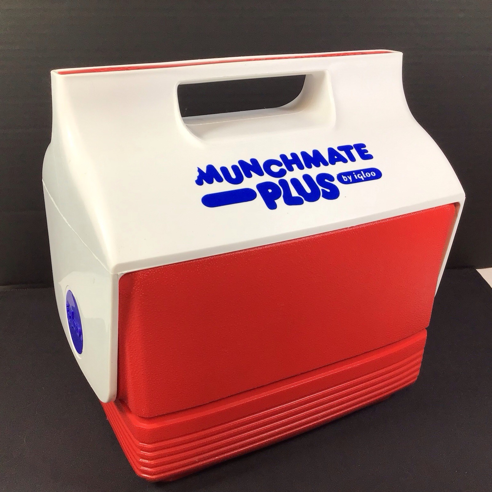 Vintage Munchmate Plus by Igloo Personal Lunch Cooler Red White and Blue