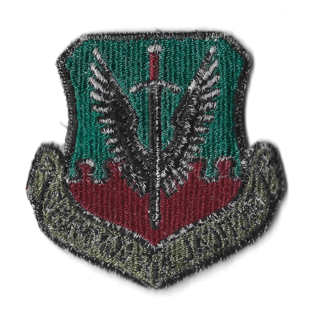 US Air Force Tactical Air Command Military Patch Embroidered Winged Sword
