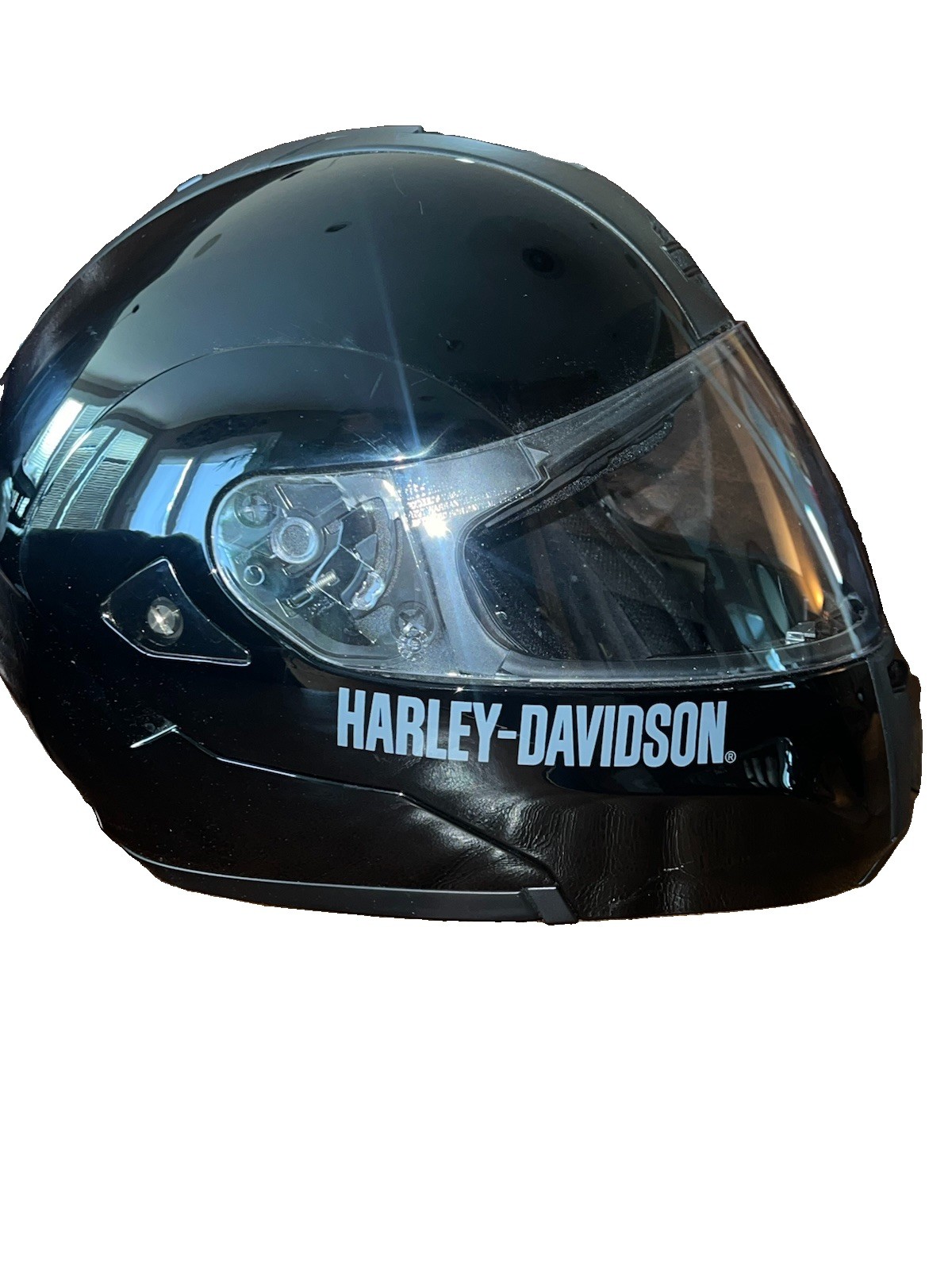 Harley-Davidson HD-M1V Modular Motorcycle Helmet Gloss Black S DOT
