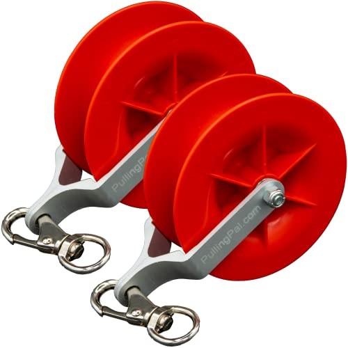 Pulling Pal - Low Voltage & Network Cable Installation Pulley. The Best 2 Pack