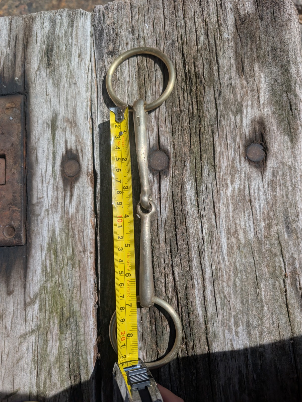 Herm Sprenger Aurigan Single Joint Bradoon Snaffle 6.5in