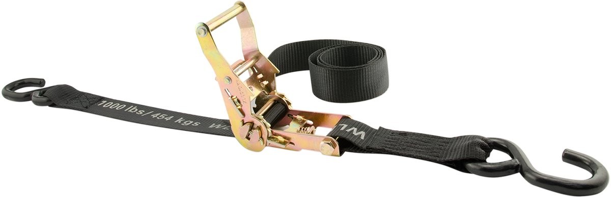 Erickson 1.5" x 6' - 3000 lb. Heavy Duty Motorcycle Ratchet Straps (05735)