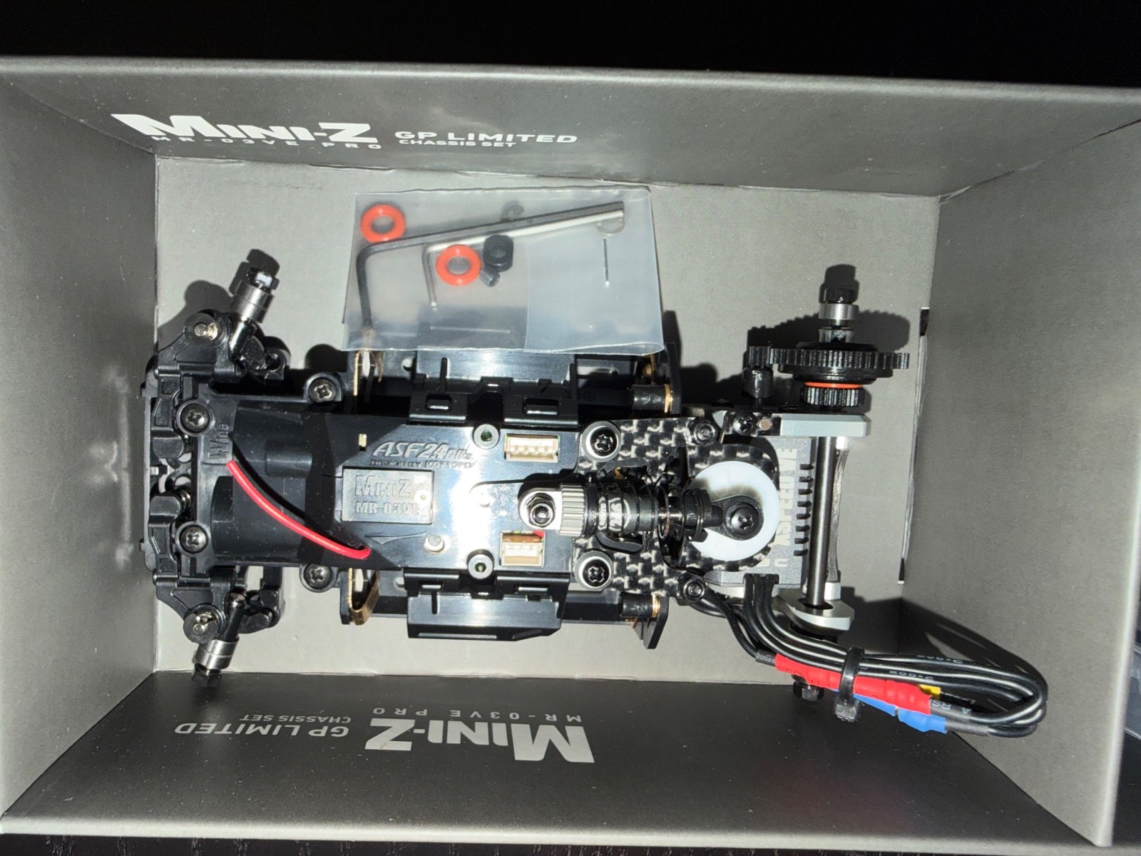 Kyosho Mini-Z MR-03VE Pro "GP Limited" Chassis Set – New In Box (NIB / Unrun)