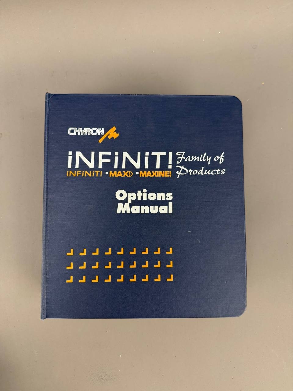 Chyron Winfinit! Software Floppy Disk & Infinit! Options Manual