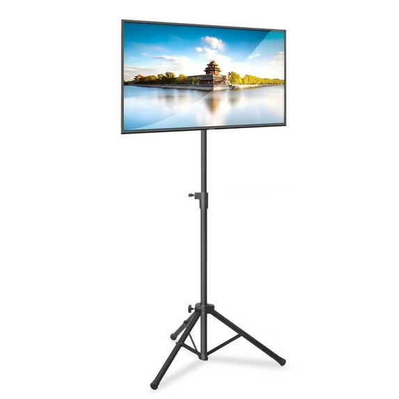 Pyle PTVSTNDPT3215 3-Section Steel Alloy Tripod Stand (for TV's up to 32")