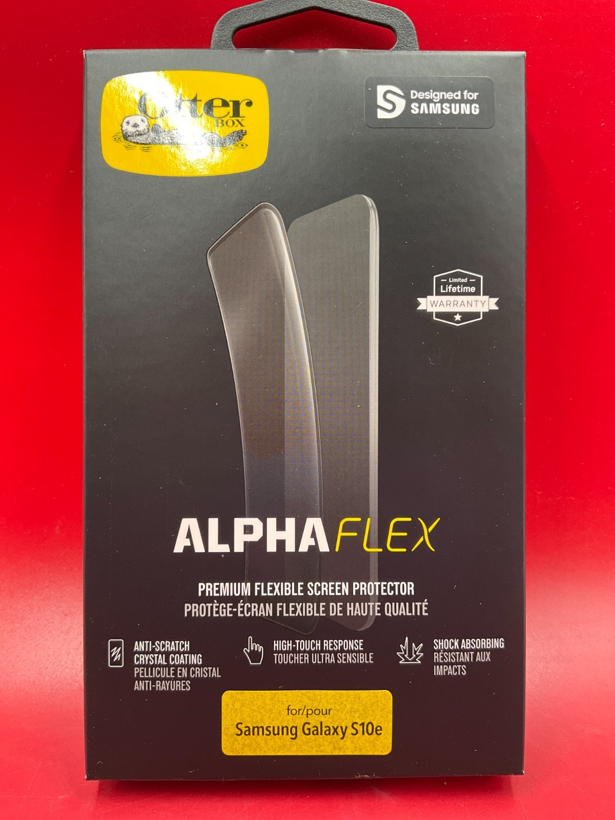 Otterbox Alpha Glass Screen Protector Samsung Galaxy S10e 77-61622  ✅❤️️✅❤️️