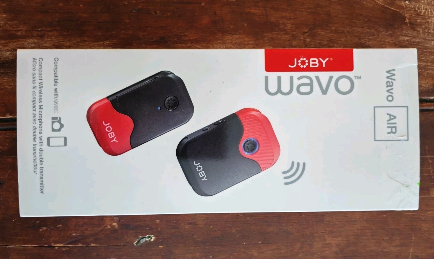 JOBY Wavo Air Wireless Lavalier Microphone System