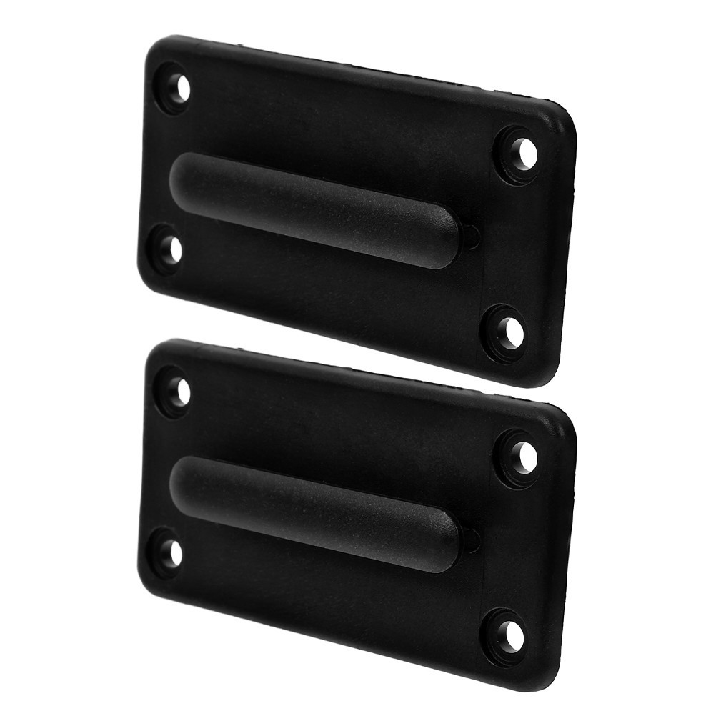 2 Sets ABS Retractable Belt Barrier Wall Mount Clips for Home Use