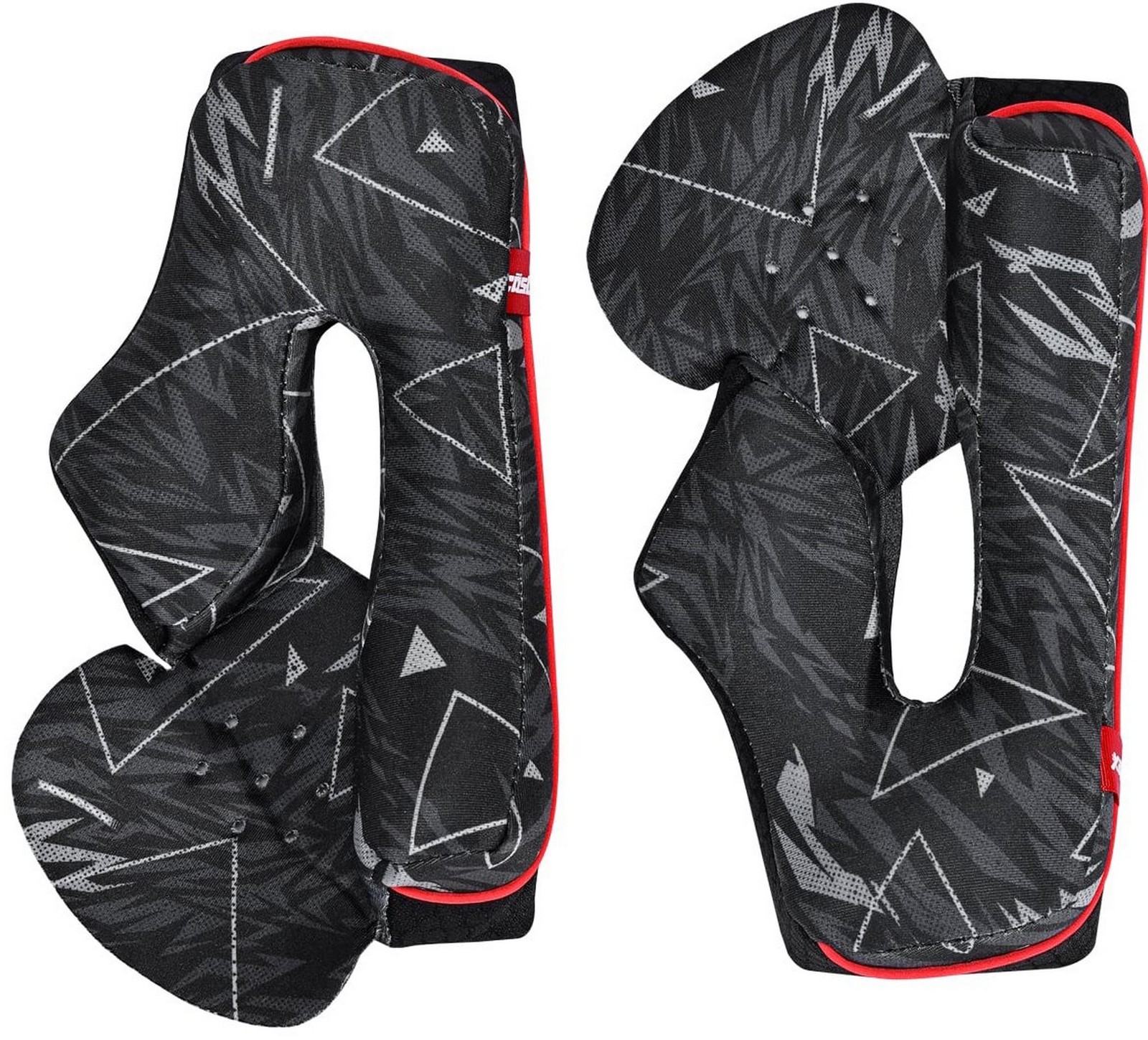 Castle X CX101 MX Helmet Cheek Pads Red