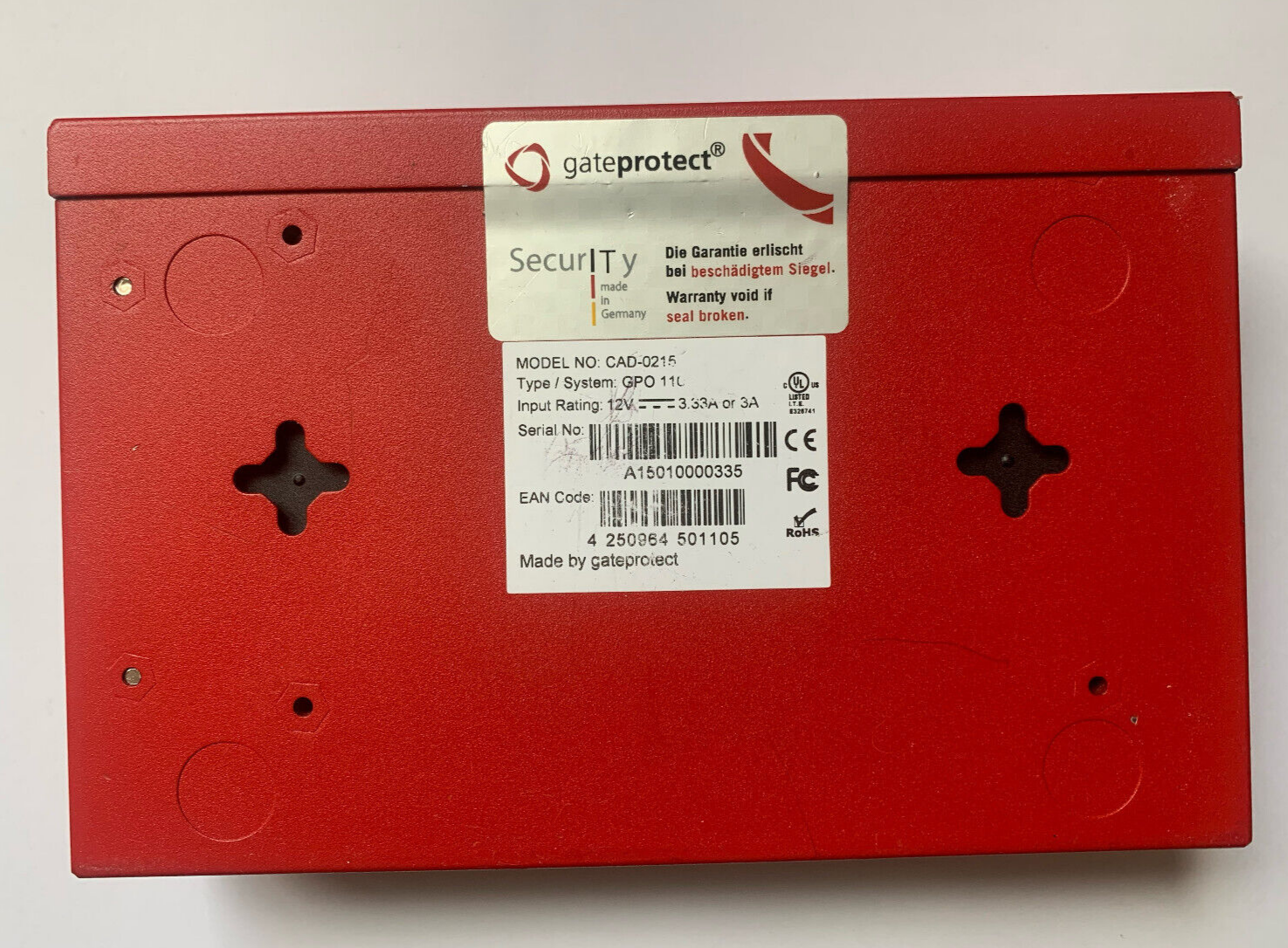 Egui gateprotect GPO 125 Firewall CAD-0215