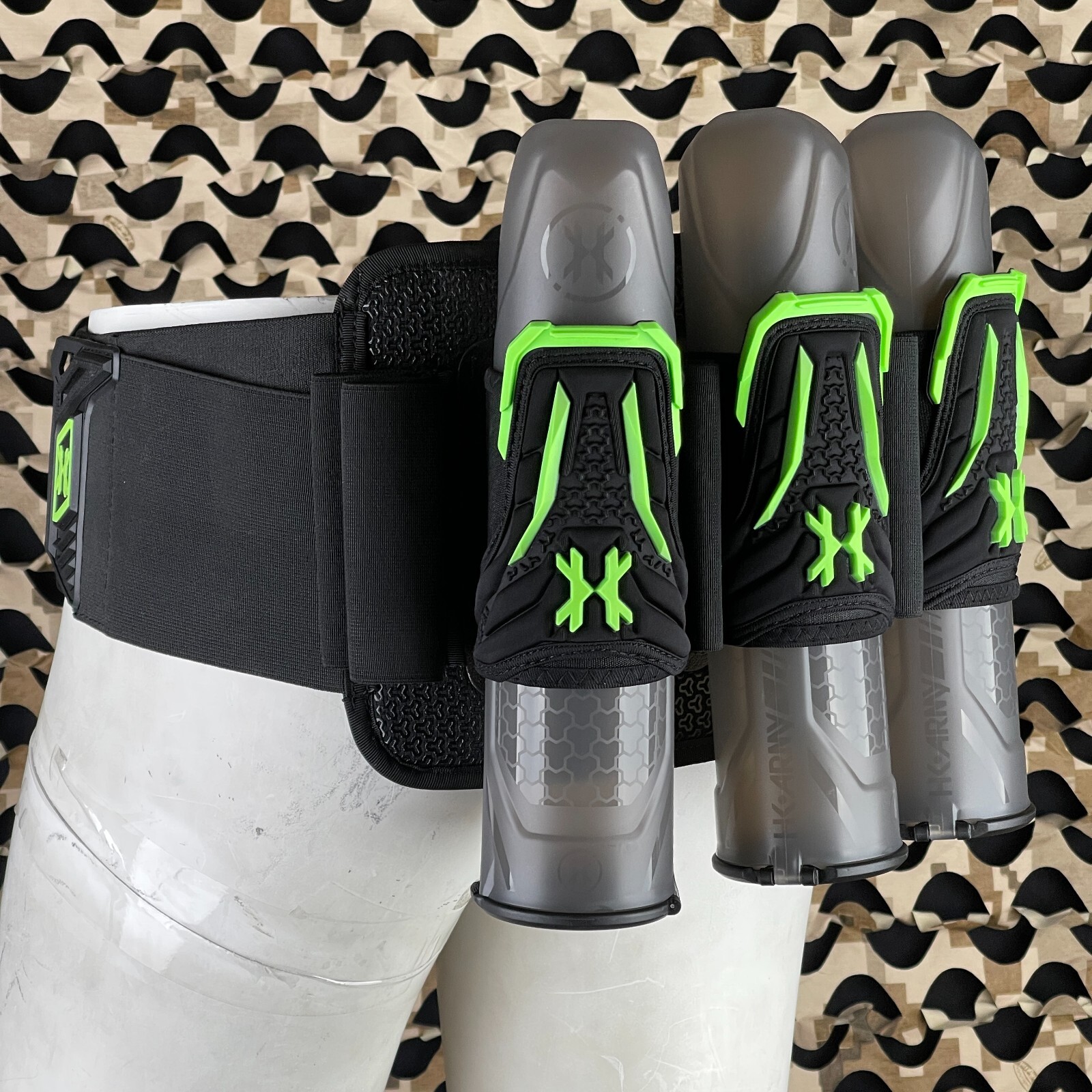 NEW HK Army Zero-G LITE Harness - 3+2+4 - Lime