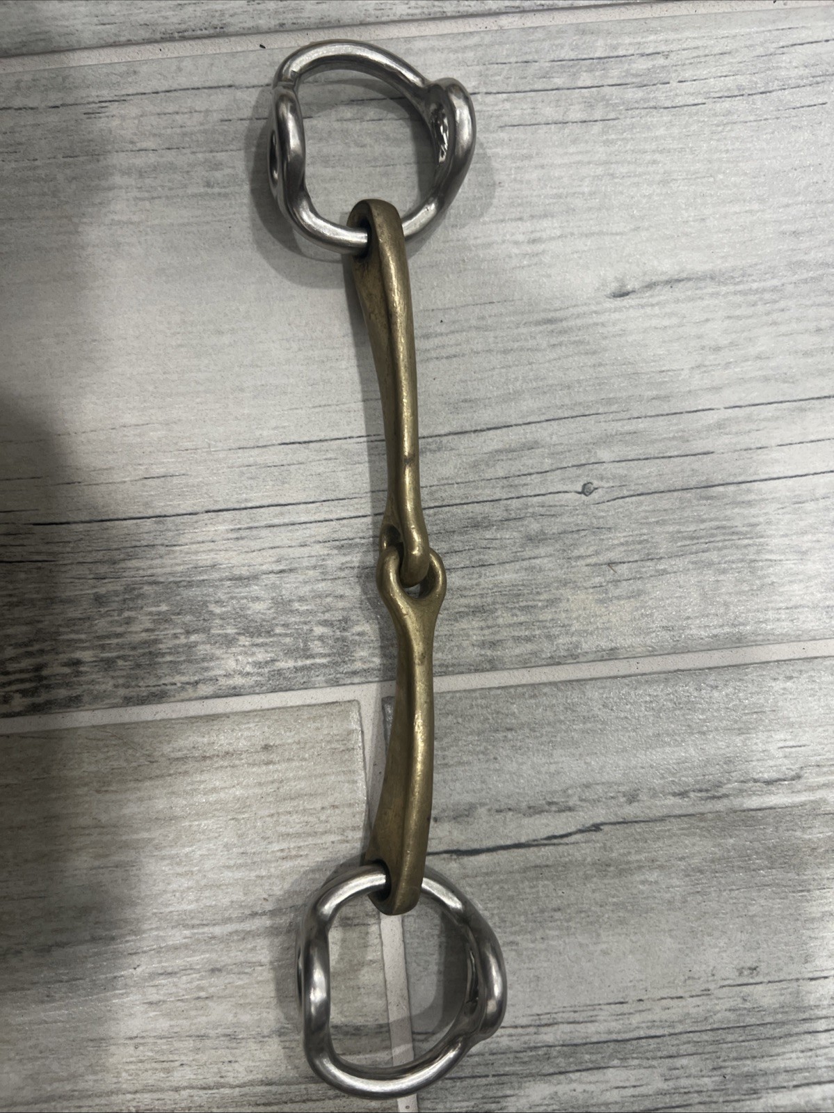 Single Jointed, Thin Mouthpiece, Gag Bit, Hardly Used, Small Rings