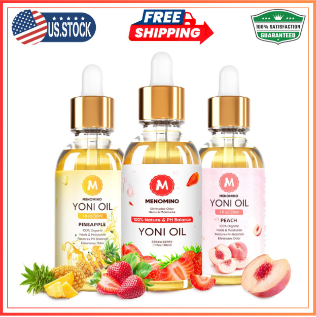 3 Pack Yoni Oil Feminine Oil for Women Ph Balance - Feminine Deodorant - Vaginal