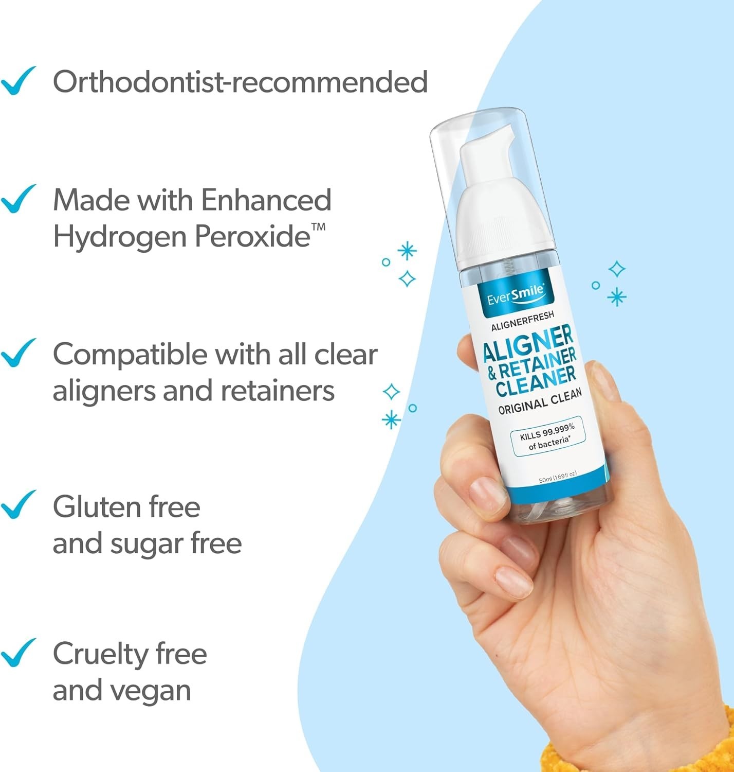Aligner Cleaner for Invisalign & Retainers