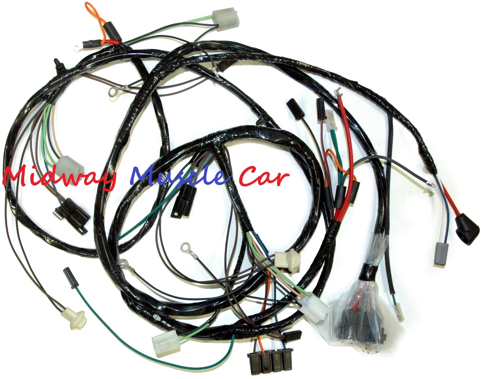 front end headlight headlamp wiring harness 69 Chevy Impala Caprice Biscayne
