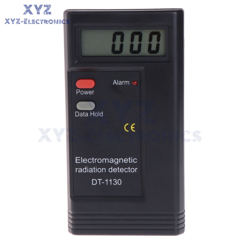 DT-1130 EMF Meter Electromagnetic Radiation Measuring Tool 50HZ-1999MHZ w/ Alarm