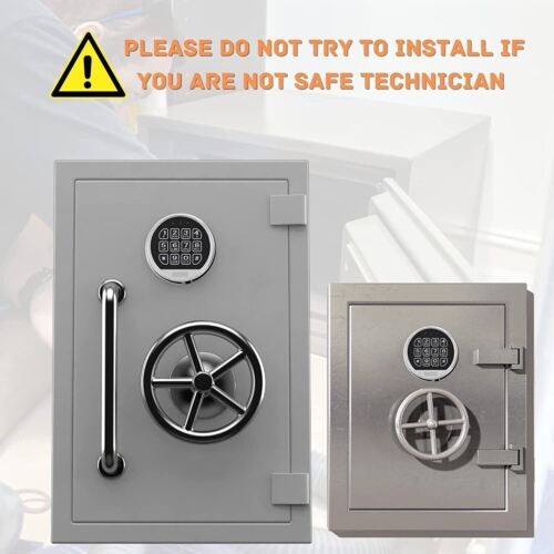 Gun Safe Lock Replacement & Swing Bolt Lock Black Keypad Electronic Safe Lock ,