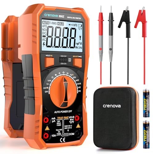 890Z Digital Multimeter 6000-Count TRMS 1000VDC/750VAC Auto-Ranging |