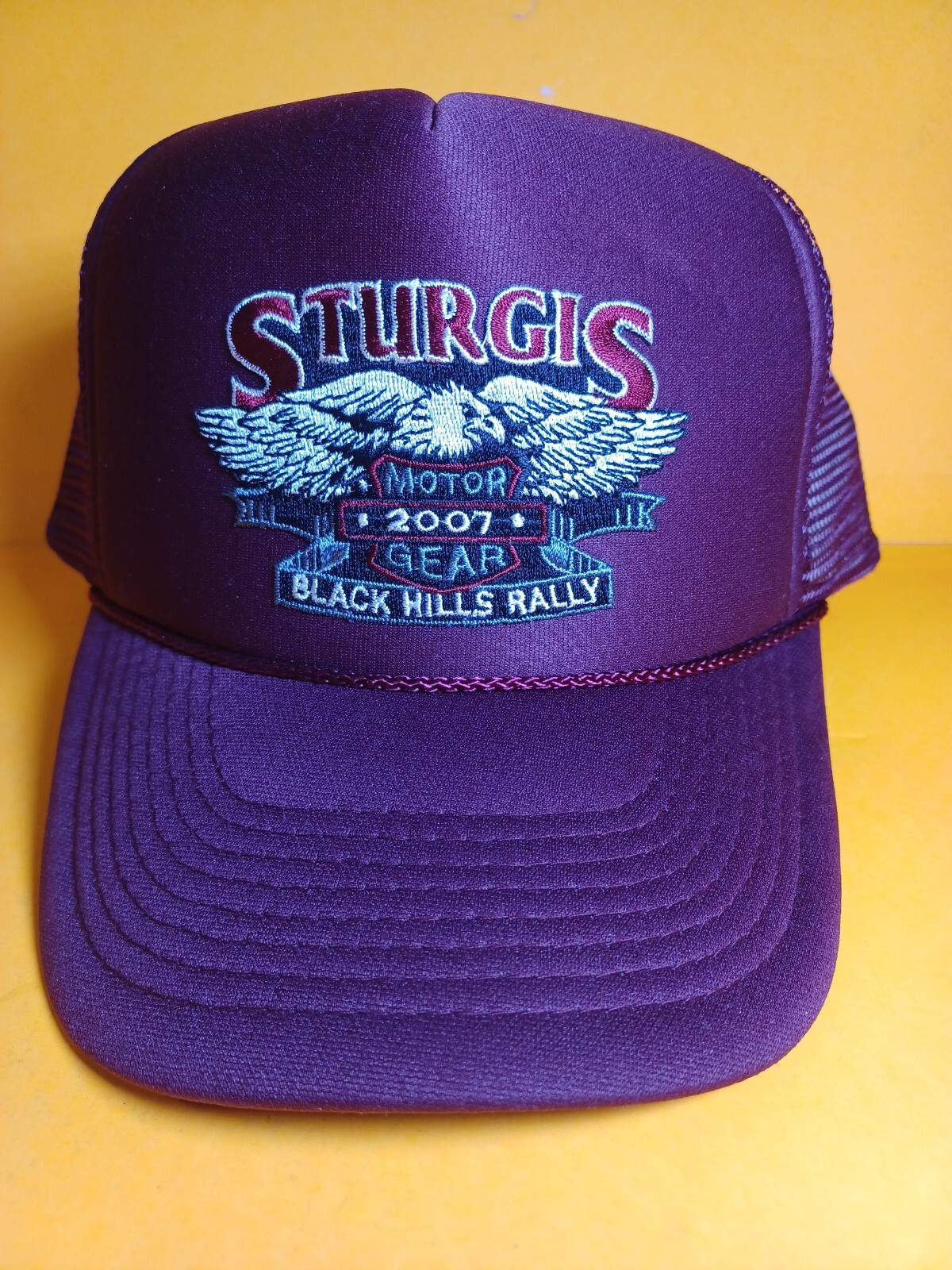 Sturgis 67th Annual Black Hills Rally 2007 Motorcycle New Baseball Cap Hat