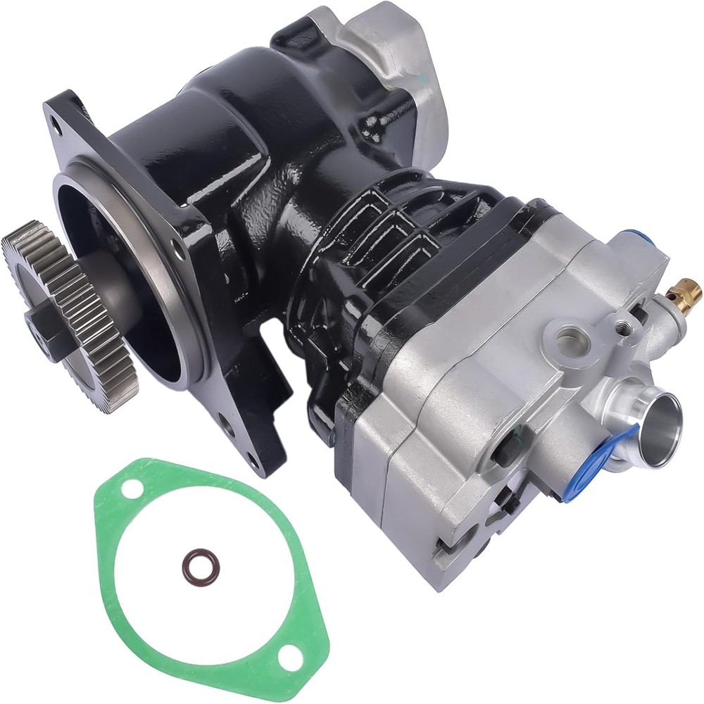 Air Brake Compressor with Gear DDE For Detroit Diesel DD15 Truck RA4711302515