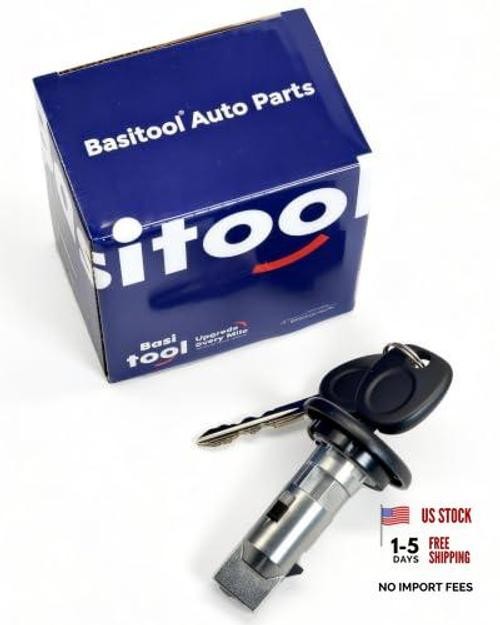 Ignition Switch with Key, Ignition Lock Cylinder Compatible with Chevrolet
