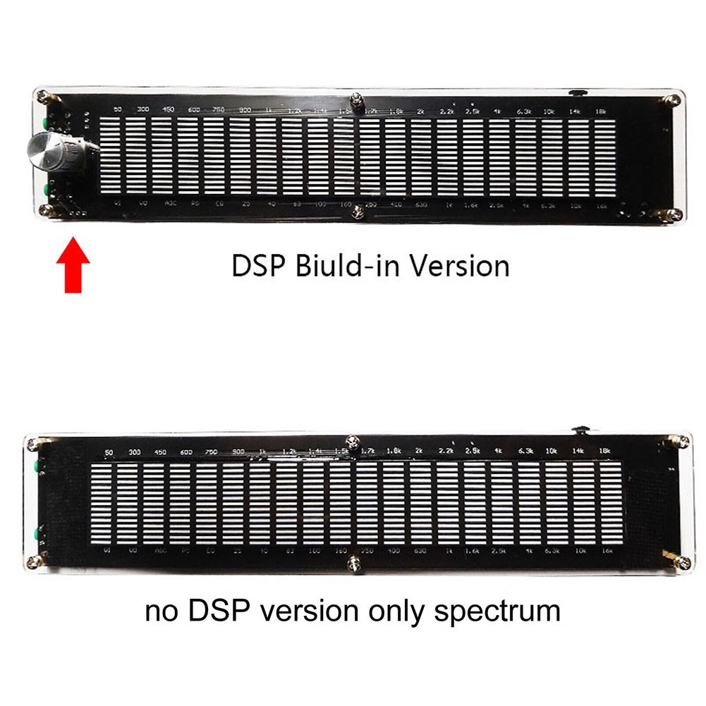 High Performance EQ for vu Meter LED Display for Perfect Audio Monitoring